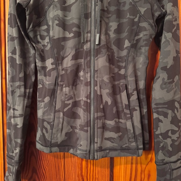 Lululemon Hooded Define Jacket *Nulu - Incognito Camo Multi Gator Green - Picture 6 of 14